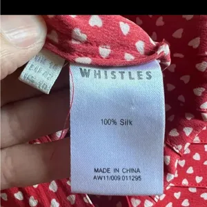 Whistles‎ confetti heart silk pleated skirt 10 thumbnail 5