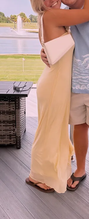 Yellow dress thumbnail 3
