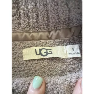 Ugg Sweater Sz Sm Soft Warm Winter Lounge Top Beige Luxury Shirt‎ Pullover thumbnail 2