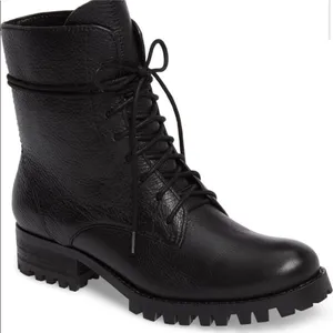 Splendid Long Laces Combat boots Size‎ 8 D19 thumbnail 1