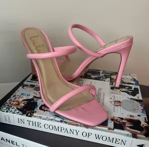 Lulus Pink Slip On Heels thumbnail 1