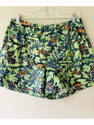 REI Womens Sz M Co-op Sahara Hiking shorts functional pockets elastic waist thumbnail 2