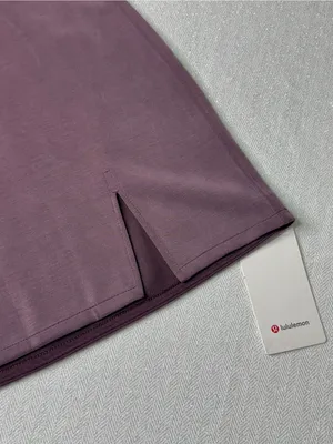 Lululemon Softstreme High Rise Mini Skirt Goodnight Plum Large NWT thumbnail 5