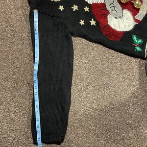 Lord & Taylor Santa Sweater Size L thumbnail 7