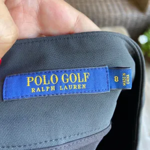 Polo Ralph Lauren Golf Women's Quilted Front Skort 8 Silver Black Built-In Short thumbnail 4