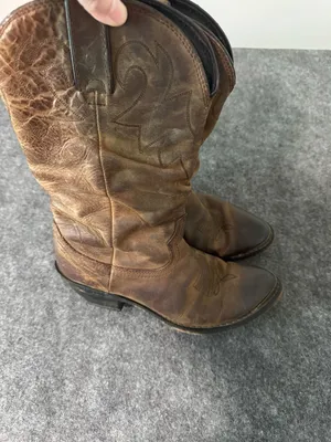 Durango Women's Distressed Tan Slouch Western Boot thumbnail 2