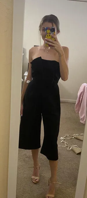 Boutique Formal Black Jumpsuit thumbnail 1