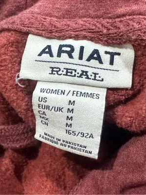 Ariat Real Red American Crewneck Sweatshirt Hoodie Women’s Medium thumbnail 2