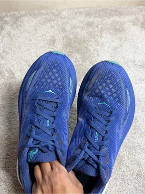Hoka One One Women’s Clifton 9 Sneaker Shoes Running in Evening Sky Blue 10B thumbnail 6