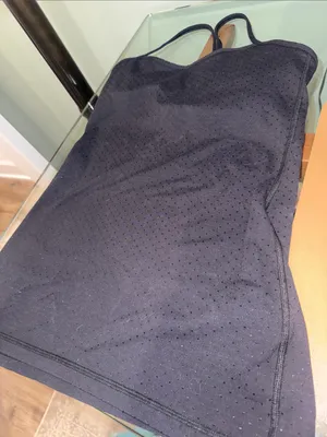 Lululemon Power Y Tank *Luon Shine Dot Black size 6! thumbnail 5