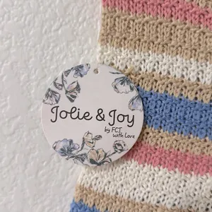 JOLIE & JOY By FCT Striped Knit Shorts thumbnail 3
