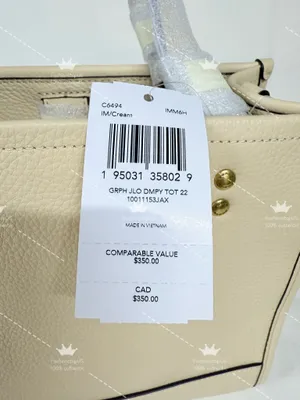 NWT Coach X Jennifer Lopez Dempsey Tote 22 With Nyc Skyline c6494 thumbnail 9