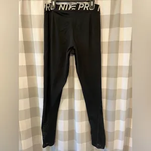 Nike Dri-FIT Black Mesh Leggings thumbnail 4