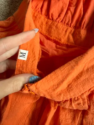 Dress Orange Size M thumbnail 4