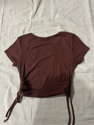Brown Crop Top thumbnail 4