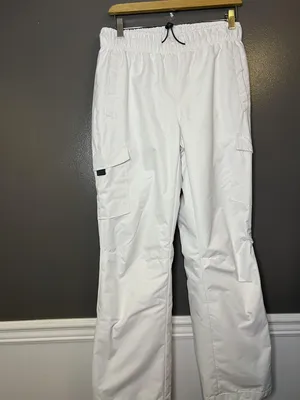 Arctix Pants Womens Medium White Insulated Snow Ski Cargo Water Resistant 5K thumbnail 2