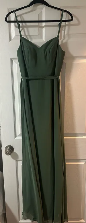 Azazie Olive Formal Dress thumbnail 1