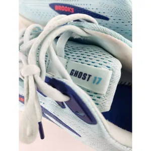 Brooks Ghost 17 Shoes Womens 11.5 Clearwater Navy Peony Running Athletic Sneaker thumbnail 8