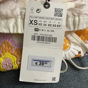 Zara Floral Crochet Mini Skirt Xs thumbnail 8