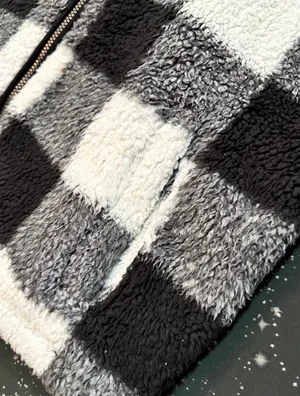 Members Mark Cozy Sherpa Full Zip Jacket thumbnail 4