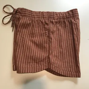 Calia Women's High-Rise Dolphin Shorts in Yucatan Stripe Cinnamon Size XS NWT thumbnail 3
