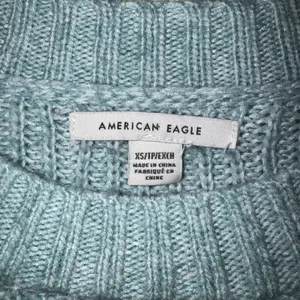 American Eagle Outfitters Light Blue Crew Neck Sweater thumbnail 2