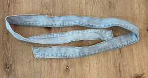 Light Blue Denim Belt thumbnail 1