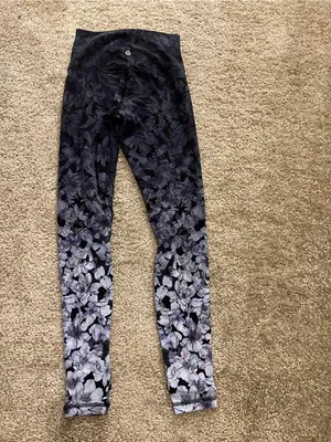 Lululemon align pant 28” nightfall Blossom size 4 thumbnail 5