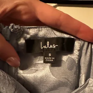 Lulu's Blue Floral Asymmetrical Dress thumbnail 4