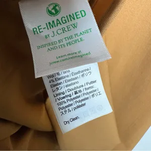 J. Crew Pleated Mini Dress in Tollegno 1900 Italian Bi-Stretch Wool Blend Size 6 thumbnail 8