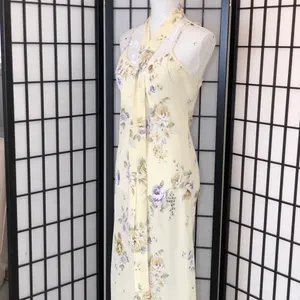 VTG Gold Crown Label Floral Dress thumbnail 16