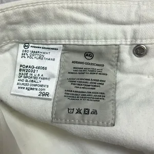 AG the legging ankle white jean thumbnail 4