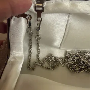 Chic Cream Beaded Clutch White thumbnail 12