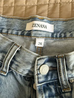 Zenana Outfitters Light Blue Washed Denim Jeans thumbnail 3
