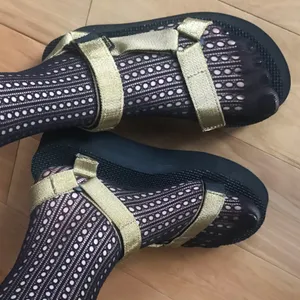 Teva Gold Platform Sandals thumbnail 4