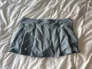 Lululemon Pace Rival Mid-Rise Skirt Light Blue Size 14 thumbnail 2