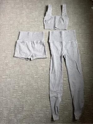 Free people grey set of 3 thumbnail 4