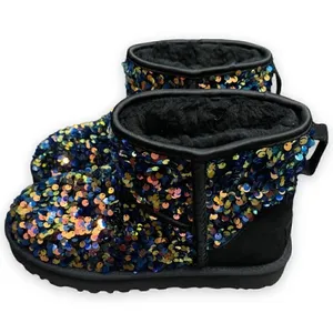 UGGs Classic Mini Stellar Sequin Booties thumbnail 9
