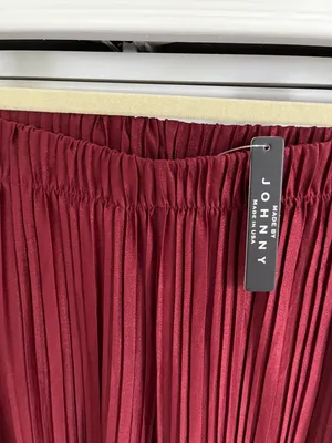 🔴 Flowy Pants Red Size L thumbnail 5