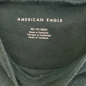 American Eagle Dark Green Boxy Crew Neck Tee thumbnail 4