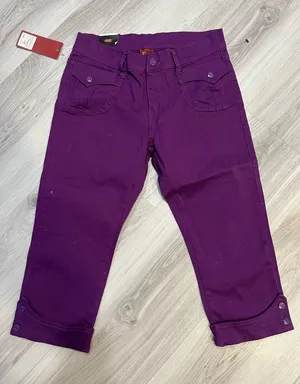Purple‎ Capri Pants Purple Size undefined thumbnail 1