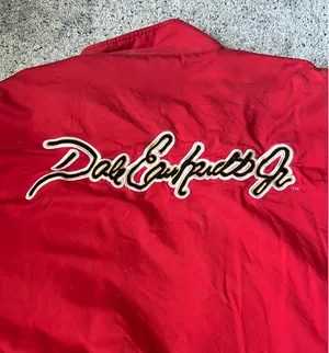 Dale Earnhardt Junior Budweiser Nascar Racing Jacket thumbnail 5