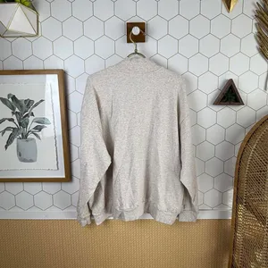 Daily Ritual from Anthropologie Light Beige Zip-Up Sweatshirt Jacket - Size - XL thumbnail 3