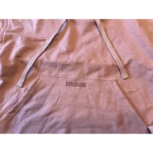 Gymshark Womens Cropped Hoodie Mauve Purple Side Cutout Pullover Medium‎ thumbnail 4