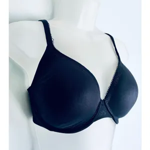 Victoria's Secret Bra Lined Perfect Coverage 36D Everyday Navy thumbnail 2