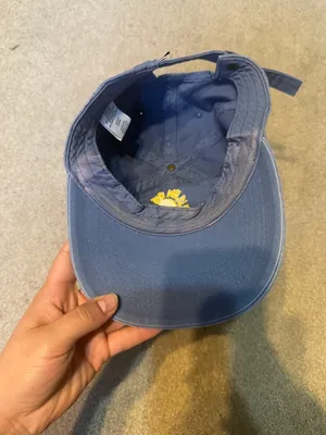 Life Is Good Blue Bleach‎ Washed Sun Embroidery Dad Cap thumbnail 4