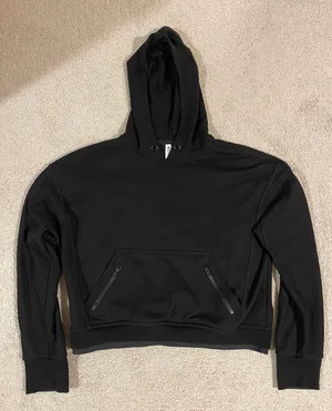 Athleta Cropped Hooded Sweatshirt thumbnail 1