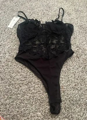 Ewigelebe Lace Bodysuit Womens Sexy Lingerie Tummy. thumbnail 2
