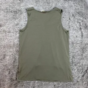 Michael Kors V-Neck Layered Shift Blouse Women's Medium Green thumbnail 6