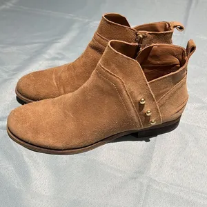 Franco Sarto Brown Kelton Ankle Leather Boots D19‎ thumbnail 3